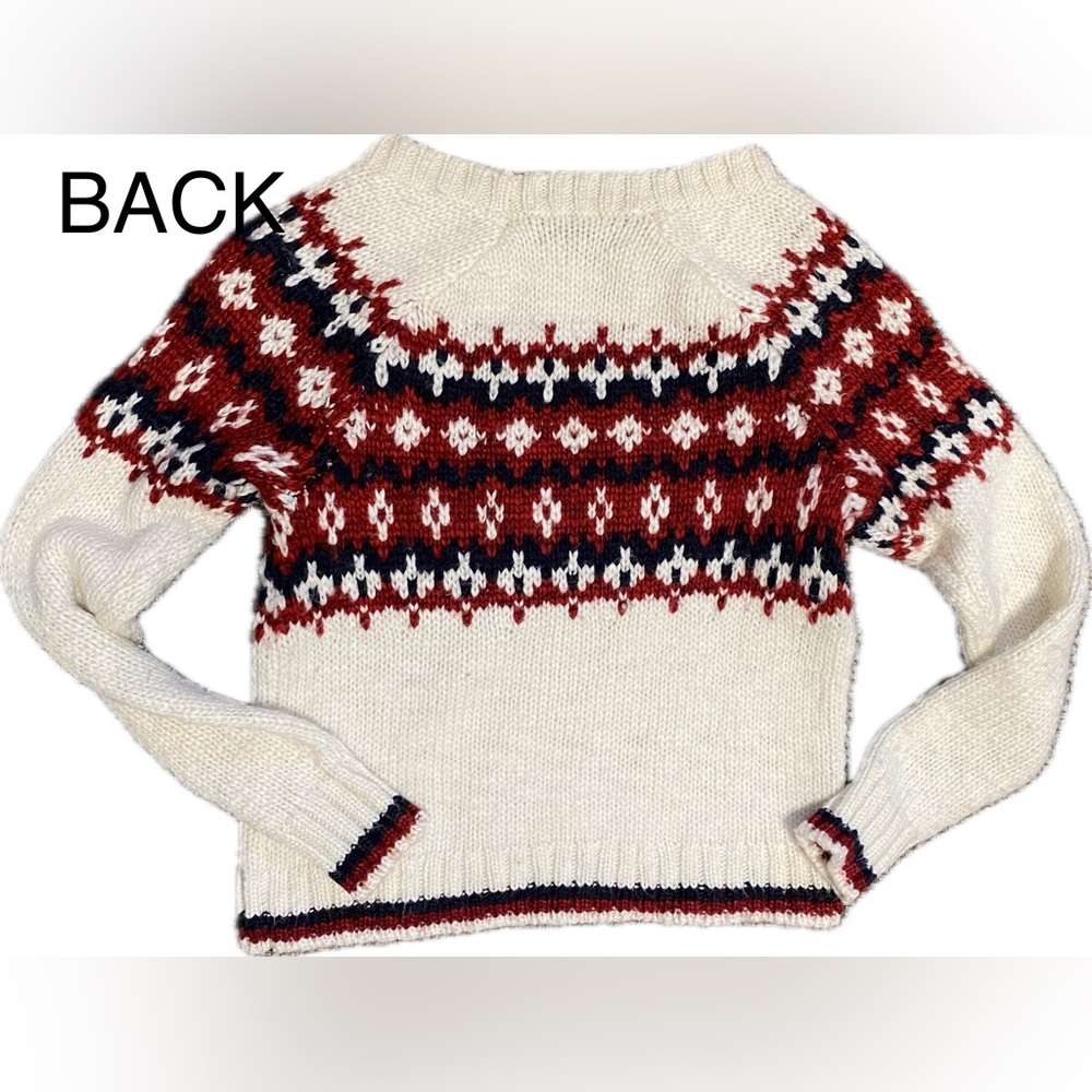 American Eagle washable Wool Sweater 🔥⛷️Great for Hitting the slopes🔥Sm/Med P - Picture 4 of 11